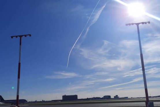 Освещение аэропорта Шереметьево