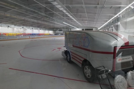 Благоустройство и освещение ФОКа с искусственным льдом в г. Сатка 