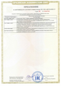Сертификат соответствия (2-я стр.)